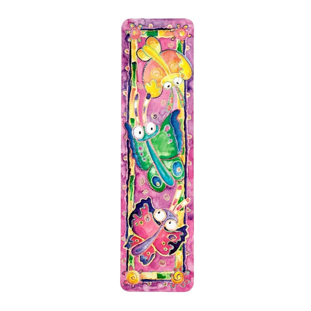 Vintage Y2K Butterfly Bookmark Christine Jopling Whimsical art Tab-Marks Antioch